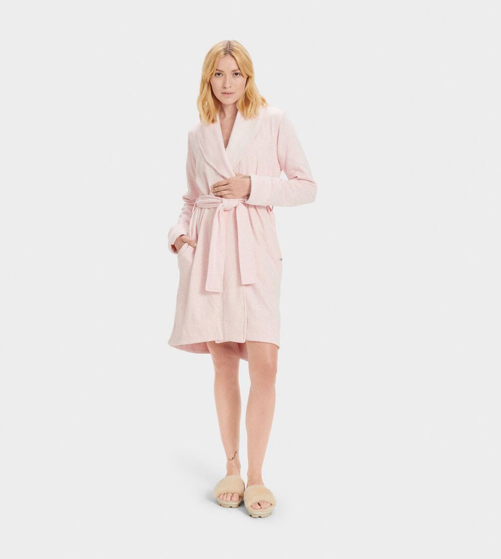 Ugg Robe Womens - Ugg Blanche Ii Pink - 285YQPXCF